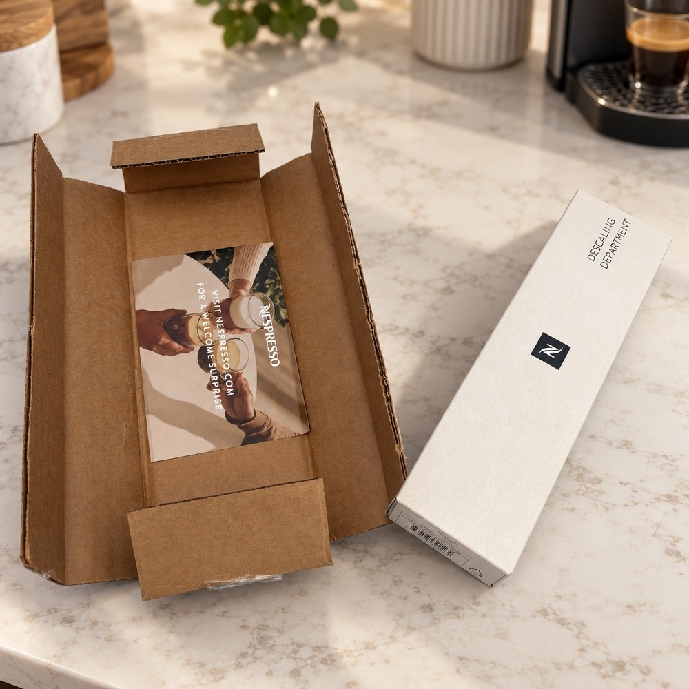 2 Pack Original Nespresso Descaling Kit Cleaning Solution NDA16-7